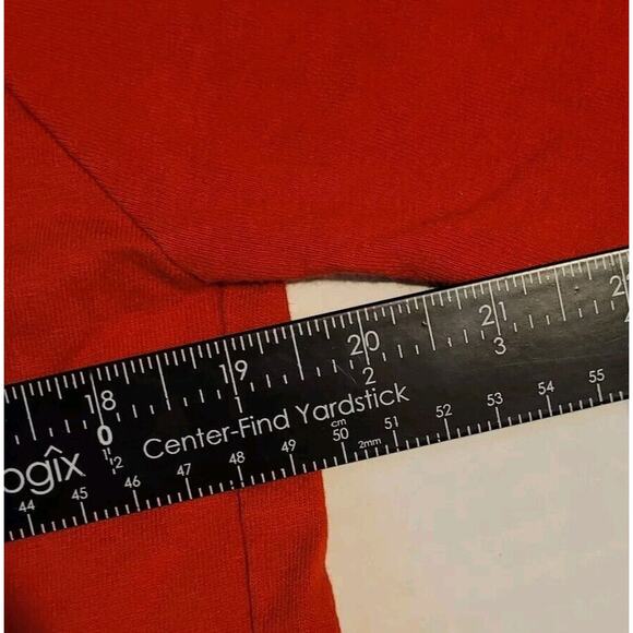 Vintage Avirex Men's T-Shirt Large 18/20 Red Puff Lettering Y2K Graphic Print - Picture 4 of 7